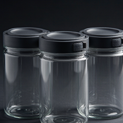 Push-Button Airtight Container